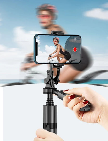 36360° AI Smart Face Tracking Gimbal – Auto Phone Holder for Smartphone Vlogging, Live Streaming, and Video Stabilization with Tripod