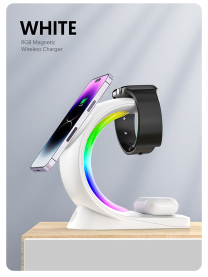 4-in-1 Magnetic Wireless Charger